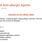 Description of Topical Anti-allergic Agents 11 Description of topical Anti-allergic Agents