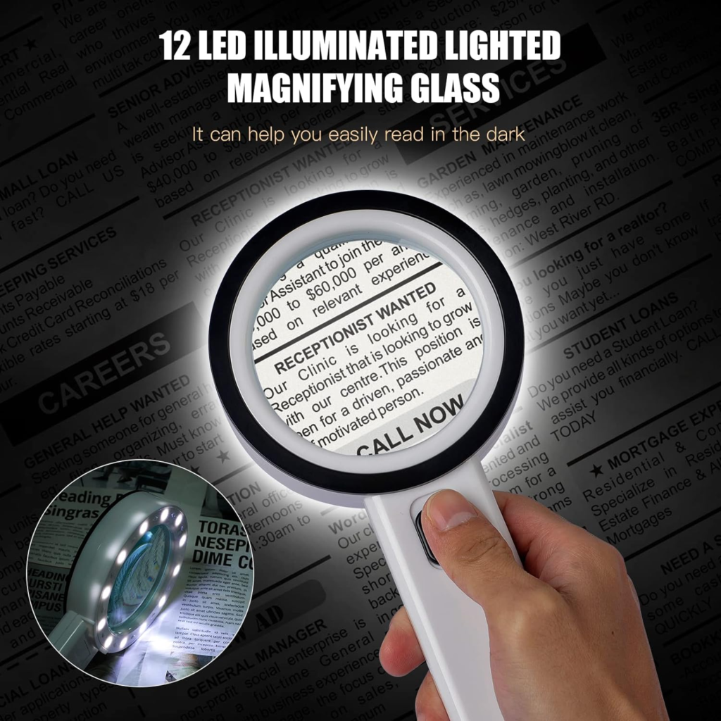 Large magnifying glass for macular degeneration 3 Large magnifying glass for macular degeneration
