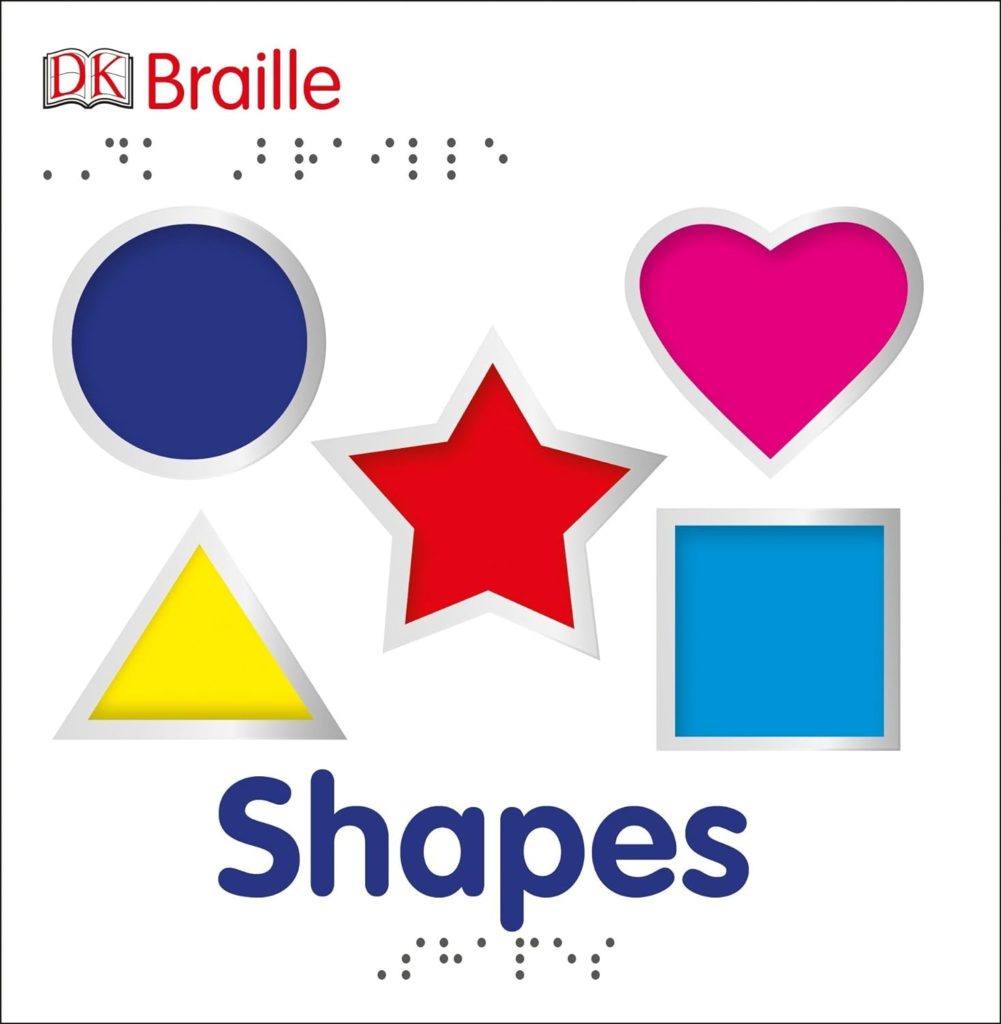 Braille coloring books