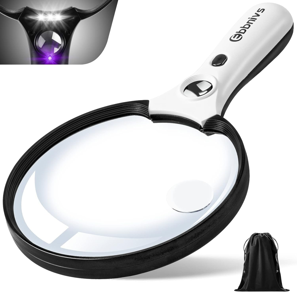 Large magnifying glass for macular degeneration 4 image 2