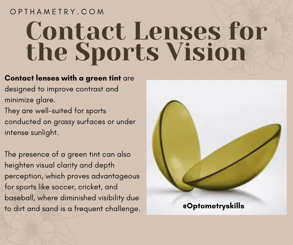 Contact Lenses for Sports Vision