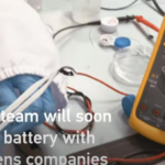 Scientists invent thin smart contact lenses battery charged by saline solution that could power smart contact lenses. 12 Scientists invent thin smart contact lenses battery charged by saline solution that could power smart contact lenses.