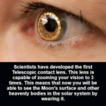 Telescopic Contact Lens-Contact lens with a zoom function 10 Telescopic Contact Lens