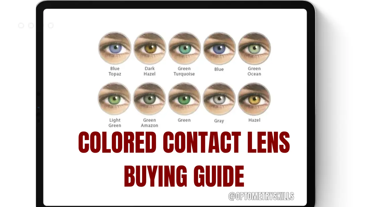 A guide to buying Costume and Color Contact lenses online