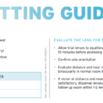 Multifocal for Astigmatism Fitting Guide