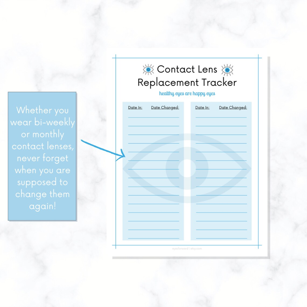 Lens Replacement Schedules 