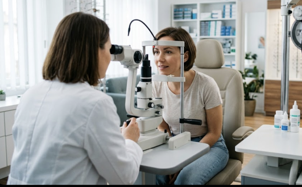 Eye Test and Contact Lens Test