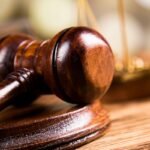 Gavel Scale Courtroom Hero