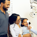 Parents Kids wOptometrist Hero