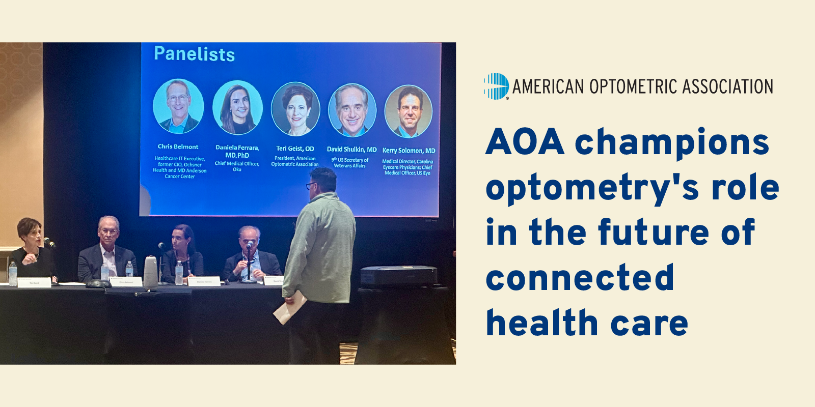 AOA champions optometry's role in the future of connected health care 1 WIF oct