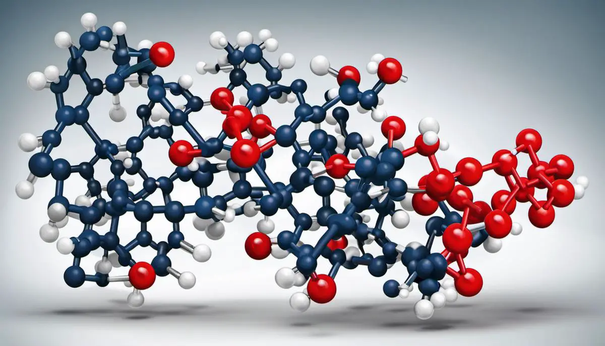 Illustration of Latanoprost chemical structure