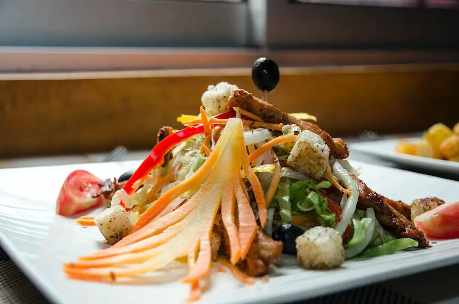 A colorful plate of fruits and vegetables representing a balanced diet for eye health.